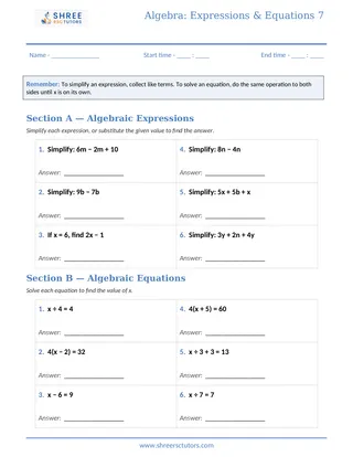 Shree Rsc Tutors Algebra Sheet7