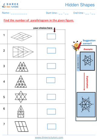 Hidden Shapes  11+ Non Verbal6