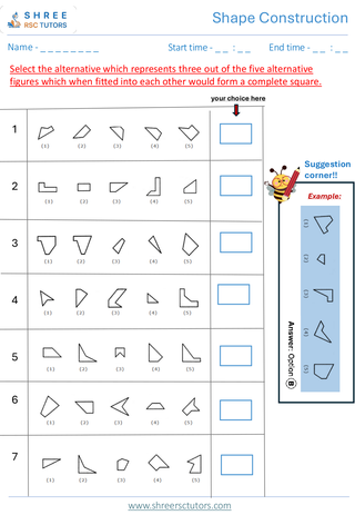 Shape Construction (Level 1)  11+ Non Verbal2