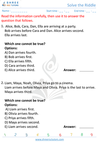 Worksheet 9
