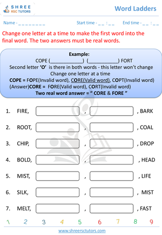 Worksheet   7