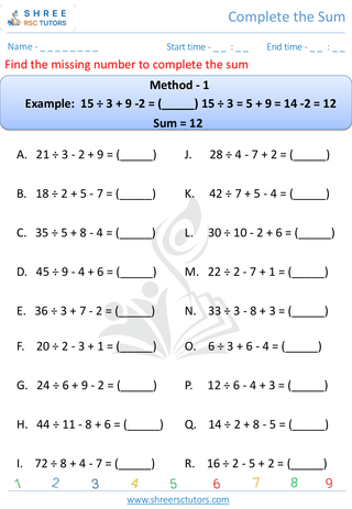 Worksheet   1