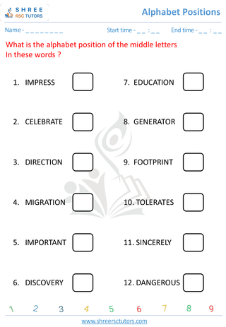 Worksheet 20