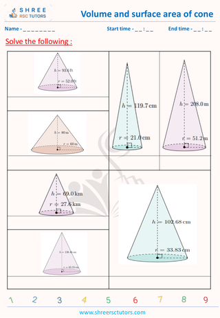Volume And Surface Area Of Cone (1)