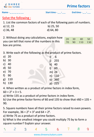 Prime Factors (4)