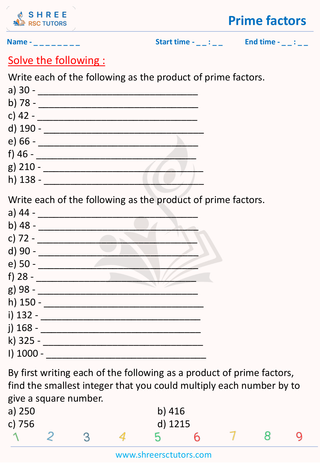 Prime Factors (3)