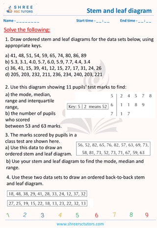 Stem And Leaf Diagram (2)