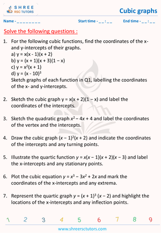 Cubic Graphs (1)