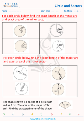 Circle And Sectors (3)