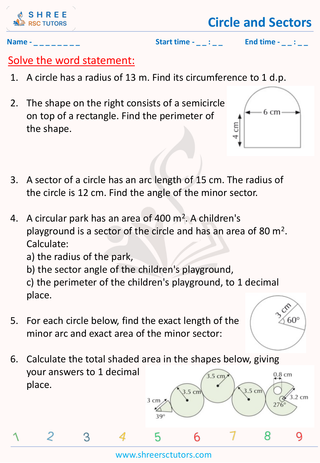 Circle And Sectors (4)