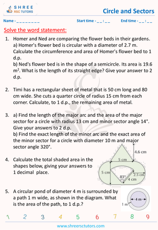 Circle And Sectors (5)
