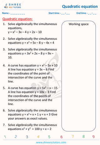 Quadritic Equations 2