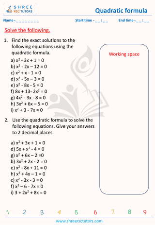Quadratic Formula (1)