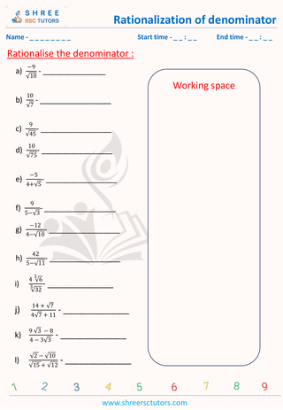 Rationalization Of Denominator (2)