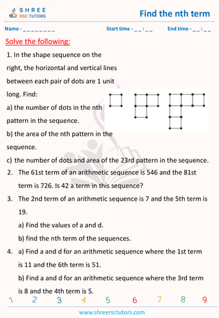 Find The Nth Term (3)