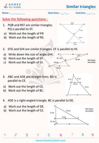 Similar Triangles (1)