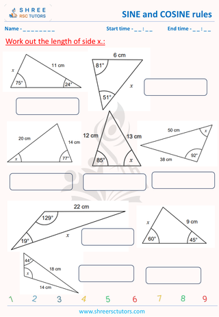 SINE And COSINE Rules  (2)