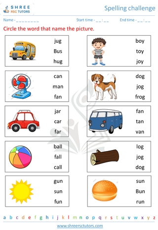 Spelling Challenge 4