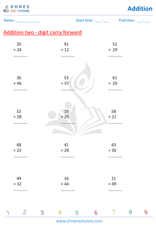 Add 2 Digits With Carry (6)