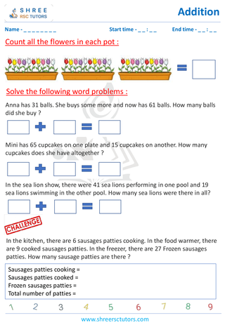 Addition Word Problems  (2)