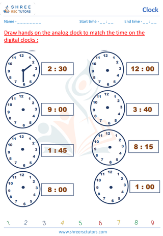 Draw The Clock (1)