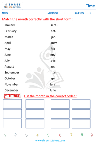 Months In A Year (5)