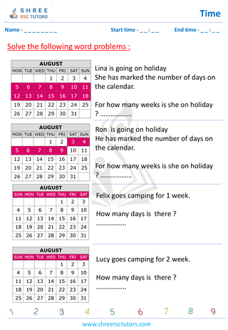 Learn All Week Days (5)