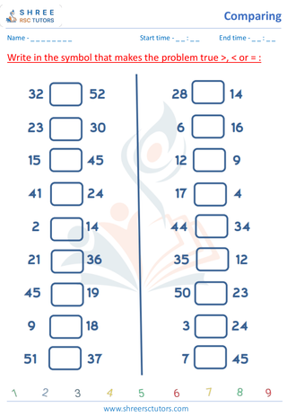 Comparing Numbers (6)