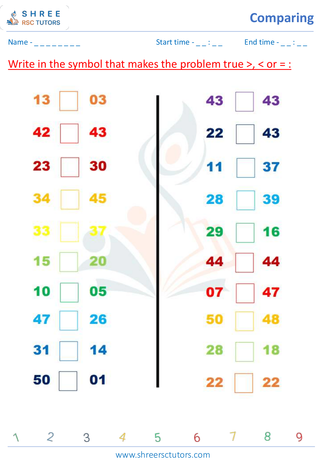 Comparing Numbers (5)