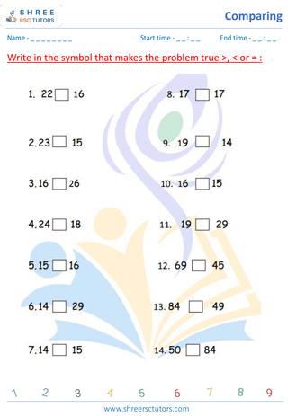 Comparing Numbers (12)