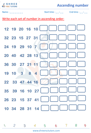 Arrange 4 Numbers In Ascending Order (1)