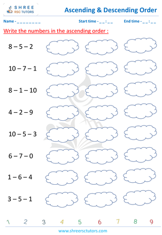 Practice With 1 Digit Number (6)