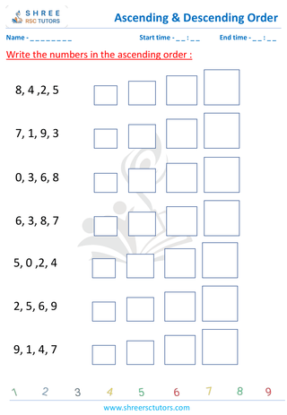 Practice With 1 Digit Number (8)