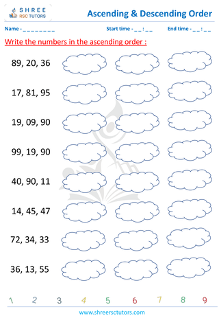 Practice With 2 Digit Number (5)