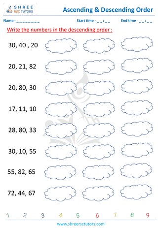 Practice With 2 Digit Number (4)