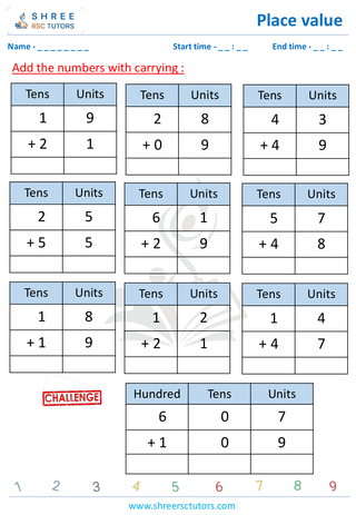 Addition Place Value  (6)