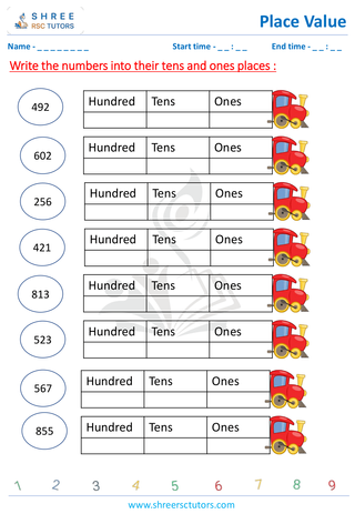 Place Value 3 Digit (4)