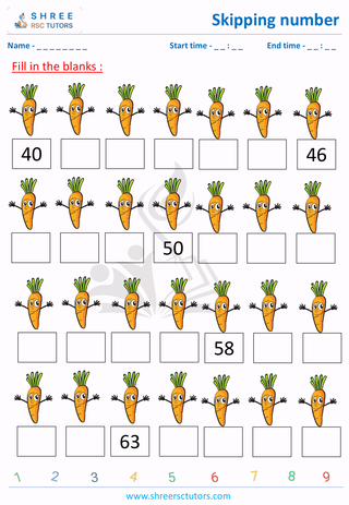 Skipping Number By 1 (4)