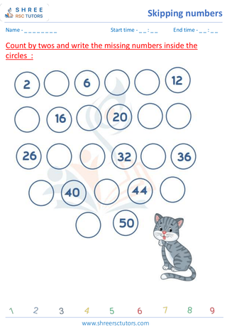 Skipping Number By 2 (9)