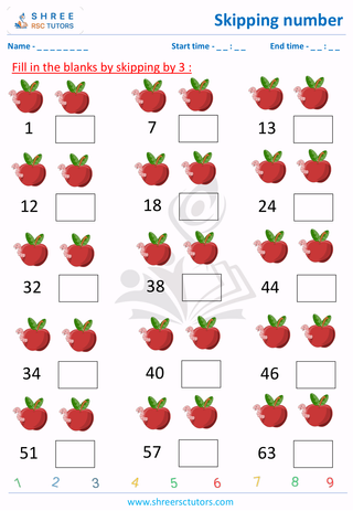 Skipping Number By 3 (4)