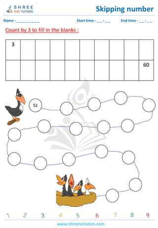 Skipping Number By 3 (9)