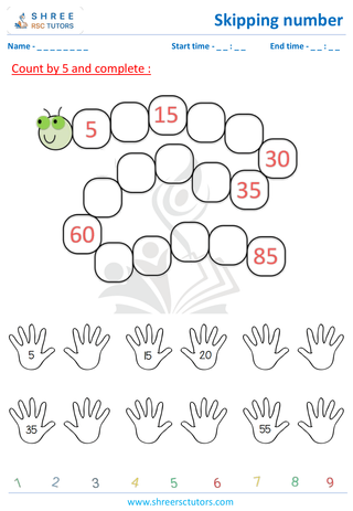 Skipping Numbers By 5 (8)