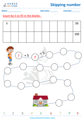 Skipping Numbers By 5 (9)