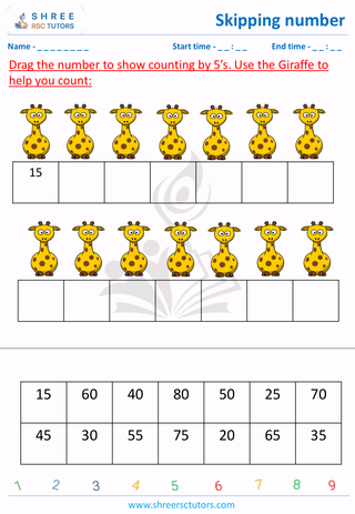 Skipping Numbers By 5 (2)