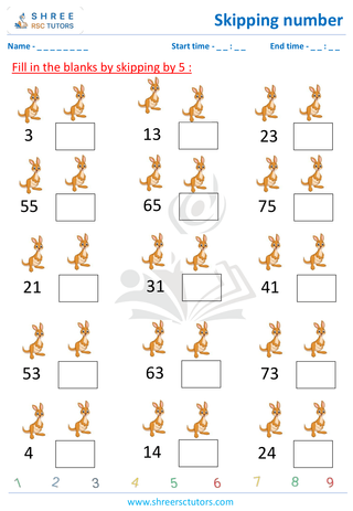 Skipping Numbers By 5 (4)