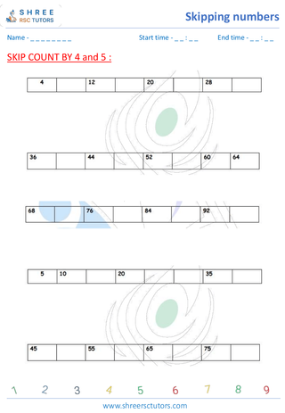 Skipping Numbers By 5 (1)