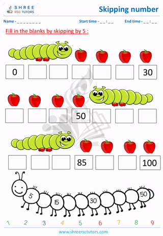 Skipping Numbers By 5 (6)