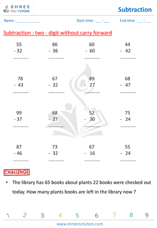 Subtraction Without Carry (5)