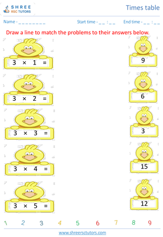 Times Table 4