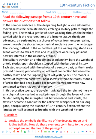 19th Century Fiction 4